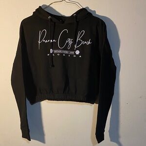 Black Panama City Beach Hoodie